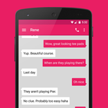 EvolveSMS - Simple Pink