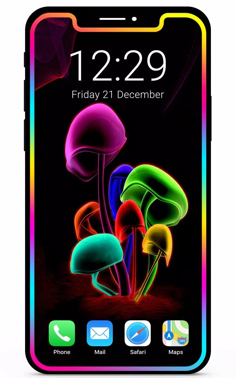 Android 用の ボーダーライトライブ壁紙 Ledカラーエッジ Apk をダウンロード