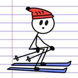 Stick Man Sports Ski Games ไอคอน