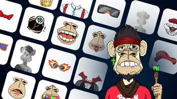 Bored Ape Avatar NFT Maker تصوير الشاشة 1