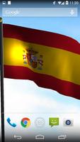 3D Spain Flag Live Wallpaper скриншот 2