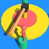 Super Jumper 3D Wipeout Game أيقونة