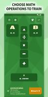 Math: mental arithmetic poster