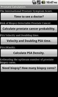 Prostate Cancer Calculator Affiche