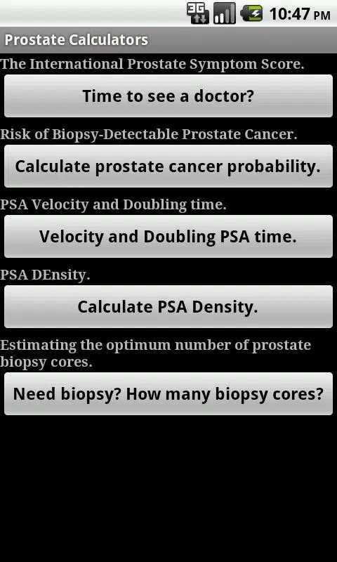 Prostate Cancer Calculator APK for Android Download