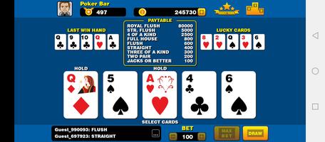 Lucky Cards Video Poker imagem de tela 1
