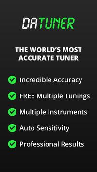 Guitar Tuner, Bass, Violin, Banjo & more | DaTuner 海报