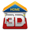 3D ev ekranı simgesi
