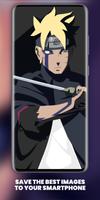 Anime Boruto Live Wallpaper capture d'écran 3