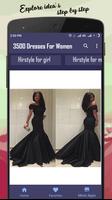 3500 robes pour les femmes Affiche