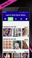 برنامه‌نما Learn to Draw Henna Tattoos عکس از صفحه