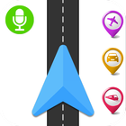 GPS Voice Map - GPS Navigation System ícone