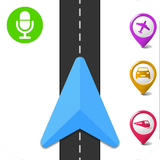 GPS Voice Map - GPS Navigation System icône
