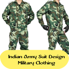 Indian Army Suit Design Military Clothing icon