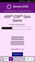 ASP®-CSP® Quiz Game capture d'écran 1