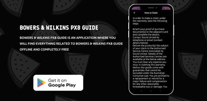 Bowers & Wilkins PX8 guide পোস্টার