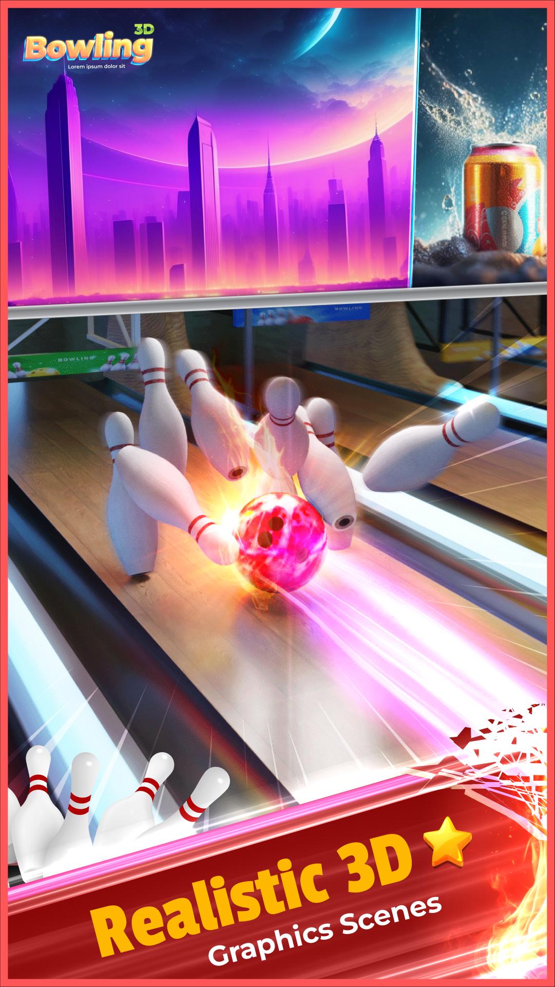 Скачать 3D Bowling Games: Strike Zone APK для Android
