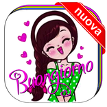 Buongiorno e Buonanotte Sticker WAstickerAPP