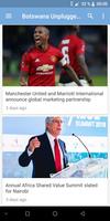 Botswana news โปสเตอร์