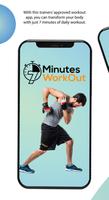7-minute workout - Fitness app Affiche