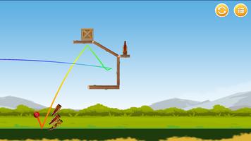 Bottle Knock Down - Red Ball Bottle Shooter screenshot 3