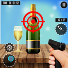 Bottle shooting Gun Games 3D আইকন