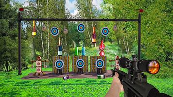 برنامه‌نما Bottle shooting Gun Games 3D عکس از صفحه