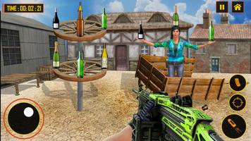 Bottle Shooting Game-Gun Games скриншот 3