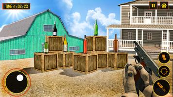 Bottle Shooting Game-Gun Games скриншот 2