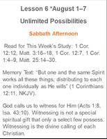 Adult Sabbath School 2020 الملصق
