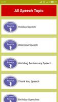 All Speech Topics Affiche