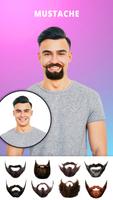 Men Hairstyle Photo Editor App постер
