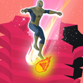 Stack Fall Spider Superhero Fall Helix Blast Crash