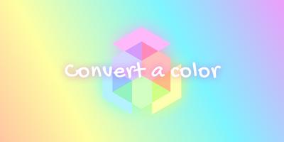 RGB to Hex Color Converter Affiche