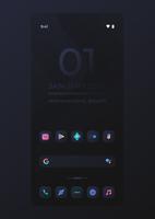 Viola Dark Icon Pack penulis hantaran