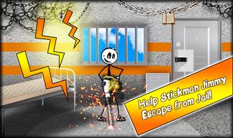Stickman JailBreak Escape 1 Affiche