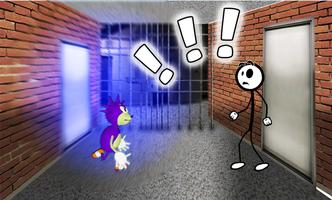 3 Schermata Stickman jail-break escape 2