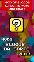 Lucky blocks mod for Minecraft Cartaz