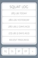 Simple Strength Tracker تصوير الشاشة 2