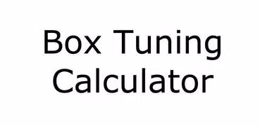 Box Tune Calculator