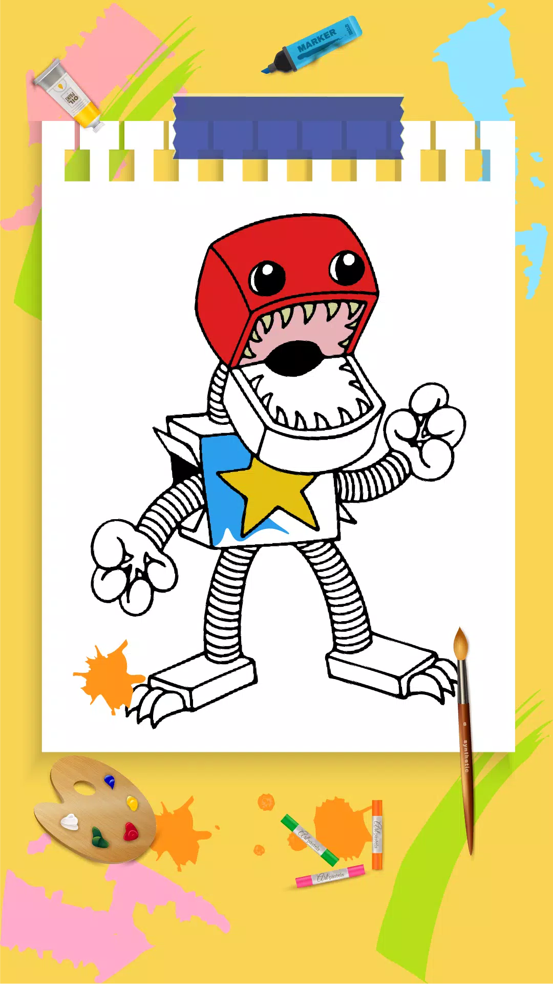 Boxy Boo Coloring Book - Versão Mais Recente Para Android - Baixe Apk
