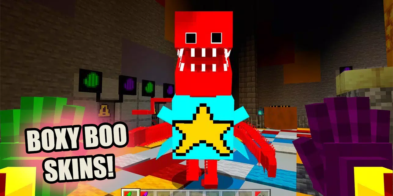 Boxy Boo, Minecraft Skin