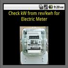 ikon CHECK KWH METER