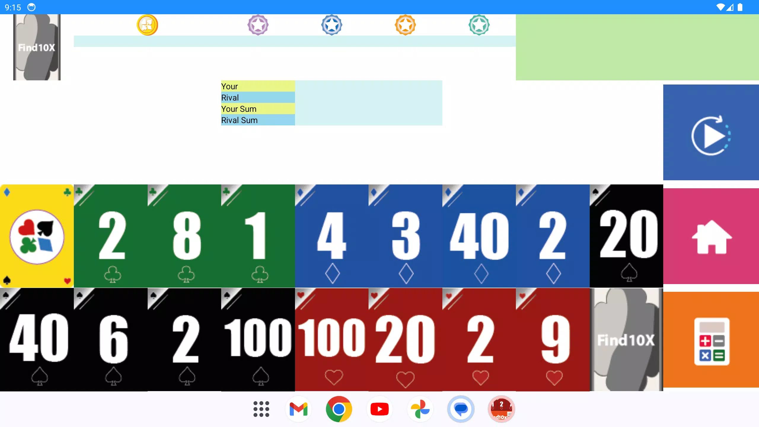 Brain Game - Find10X