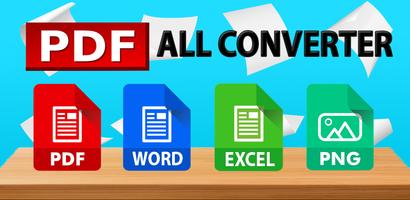 pdf to excel convert poster