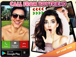 Virtual boyfriend call prank постер