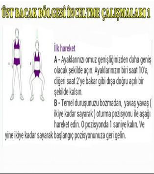 bacak inceltme egzersizleri for android