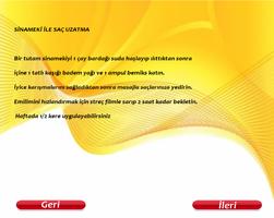 1 ayda 7 cm saç uzatma تصوير الشاشة 1