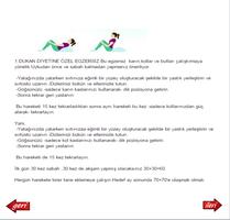1 Schermata Dukan Diyeti Egzersizleri