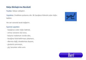 Kalça Ve Basen Egzersizleri Ekran Görüntüsü 1